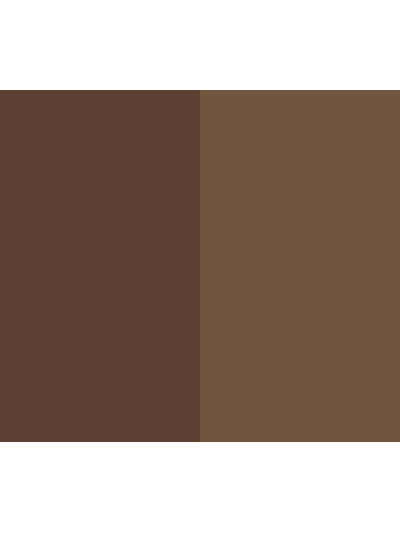 Hellbraun mit Dunkelbraun